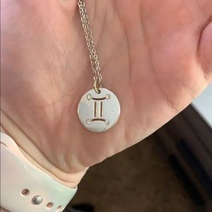 Gemini Silver Necklace